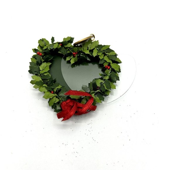 Hallmark Ornament Our First Christmas Wreath Heart * - Picture 2 of 12